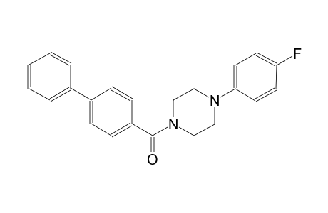 1-([1,1'-biphenyl]-4-ylcarbonyl)-4-(4-fluorophenyl)piperazine