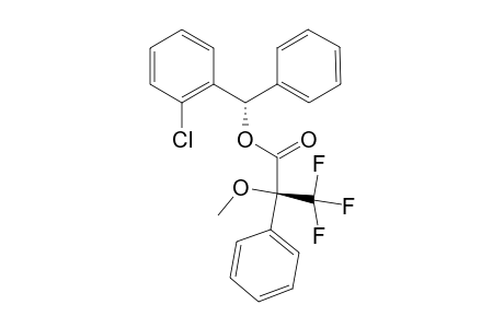 (S)-(2-CHLOROPHENYL)-PHENYLMETHYL-(R)-3,3,3-TRIFLUORO-2-METHOXY-2-PHENYLPROPANOATE