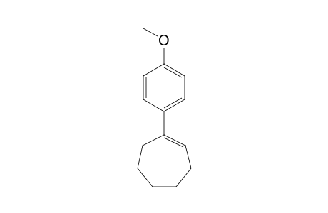 1-(4-Methoxyphenyl)cycloheptene