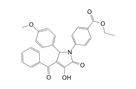 ethyl 4-[3-benzoyl-4-hydroxy-2-(4-methoxyphenyl)-5-oxo-2,5-dihydro-1H-pyrrol-1-yl]benzoate
