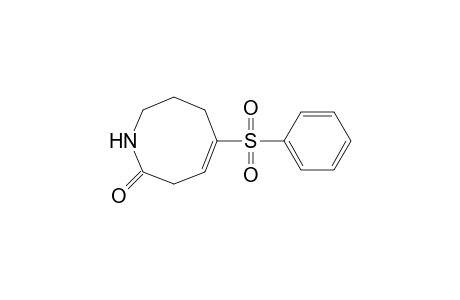 2(1H)-Azocinone, 3,6,7,8-tetrahydro-5-(phenylsulfonyl)-, (E)-