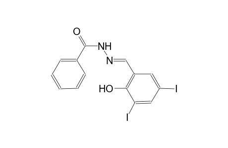 benzoic acid, 2-[(E)-(2-hydroxy-3,5-diiodophenyl)methylidene]hydrazide