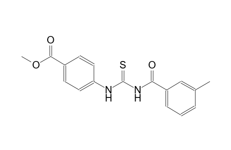 methyl 4-({[(3-methylbenzoyl)amino]carbothioyl}amino)benzoate