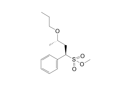 (1R,3S)-Methyl 3-propoxy-1-phenyl-butane-1-sulfonate