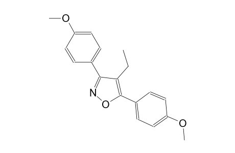 4-ethyl-3,5-bis(4-methoxyphenyl)isoxazole