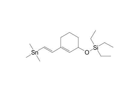 1-[(Triethylsilyl)oxy]-3-[2(Z)-(trimethylstannyl)ethenyl]cyclohexene
