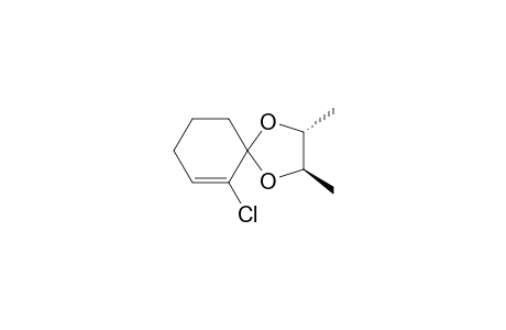 (2R,3R)-6-Chloro-2,3-dimethyl-1,4-dioxaspiro[4,5]dec-6-ene
