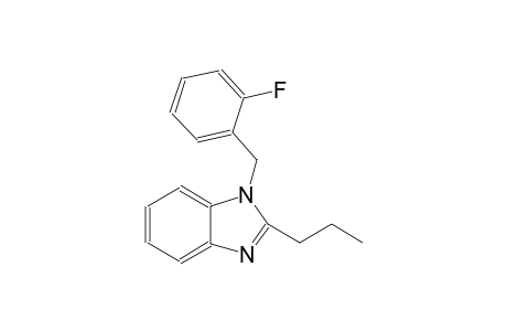1H-benzimidazole, 1-[(2-fluorophenyl)methyl]-2-propyl-