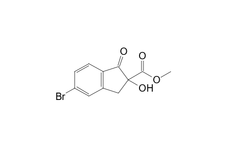 (+)-Methyl 5-bromo-2-hydroxy-1-oxo-2,3-dihydro-1H-indene-2-carboxylate