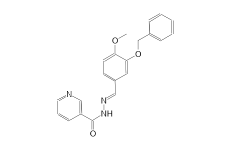 N'-{(E)-[3-(benzyloxy)-4-methoxyphenyl]methylidene}nicotinohydrazide