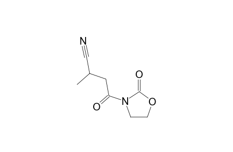 2-Methyl-4-oxo-4-(2-oxooxazolidin-3-yl)butanenitrile