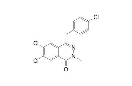 6,7-DICHLORO-4-(4-CHLOROBENZYL)-PHTHALAZIN-1(2H)-ONE