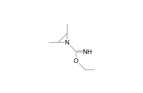 Ethyl 2,3-cis-dimethyl-1-aziridine-carboximidate