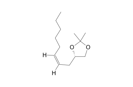 2,2-DIMETHYL-4-(OCT-2Z-ENYL)-(S)-1,3-DIOXOLANE