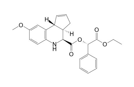 (3aR,4S,9bR)-8-Methoxy-3a,4,5,9b-tetrahydro-3H-cyclopenta[c]quinoline-4-carboxylic acid (1S)-1-ethoxycarbonylphenylmethyl ester