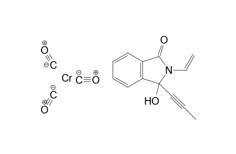 rac-Tricarbonyl[exo-3-hydroxy-endo-3-(1-propynyl)-2-vinylisoindolin-1-one]chromium(0)
