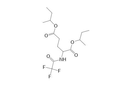 l-Glutamic acid, N-(trifluoroacetyl)-, bis(1-methylpropyl) ester