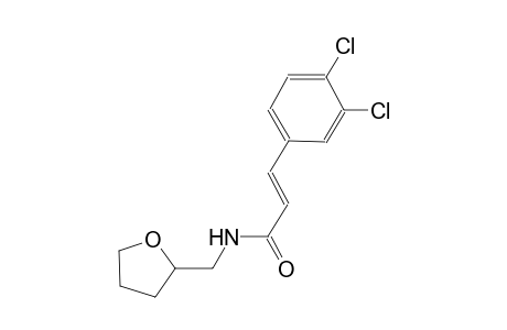 (2E)-3-(3,4-dichlorophenyl)-N-(tetrahydro-2-furanylmethyl)-2-propenamide