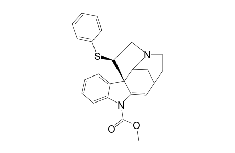 METHYL-20-DEETHYL-2,16-DIDEHYDRO-6-BETA-(PHENYLTHIO)-TUBIFOLIDINE-1-CARBOXYLATE