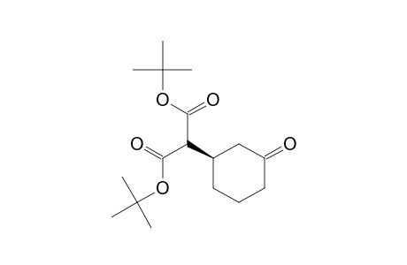 2-[(1R)-3-ketocyclohexyl]malonic acid ditert-butyl ester