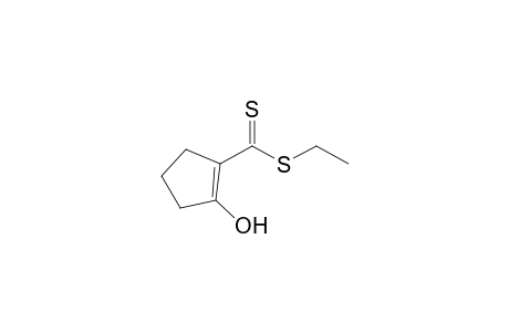 Ethyl 2-hydroxycyclopent-1-ene-1-carbodithioate
