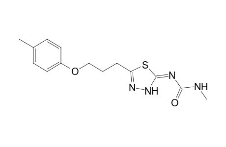 Urea, N-methyl-N'-[5-[3-(4-methylphenoxy)propyl]-1,3,4-thiadiazol-2-yl]-