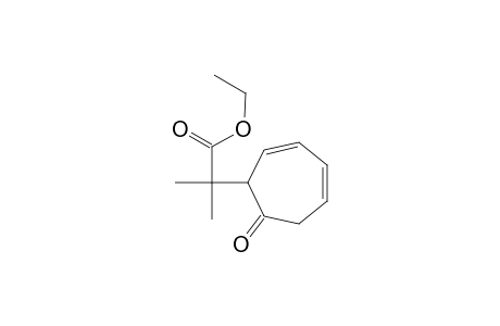 2-(1,1-dimethyl-2-ethoxy-2-oxoeth-1-yl)cyclohepta-3,5-dien-1-one