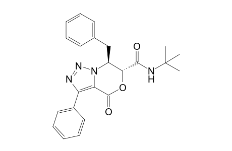 (6R,7S)-7-benzyl-N-(tert-butyl)-4-oxo-3-phenyl-6,7-dihydro-4H-[1,2,3]triazolo[5,1-c][1,4]oxazine-6-carboxamide