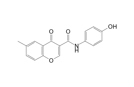 N-(4-Hydroxyphenyl)-6-methylchromone-3-carboxamide