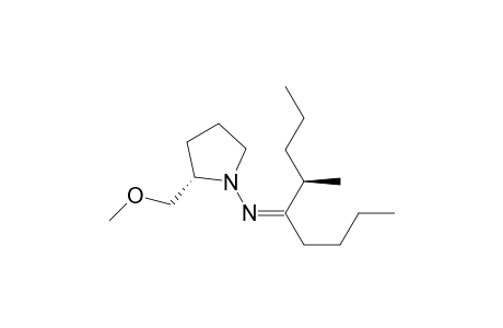 1-Pyrrolidinamine, N-(1-butyl-2-methylpentylidene)-2-(methoxymethyl)-, [S-[R*,S*-(Z)]]-