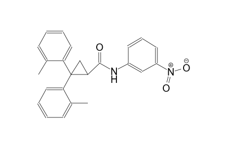 cyclopropanecarboxamide, 2,2-bis(2-methylphenyl)-N-(3-nitrophenyl)-