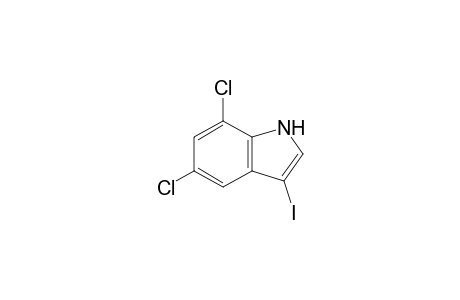 5,7-Dichloro-3-iodo-1H-indole