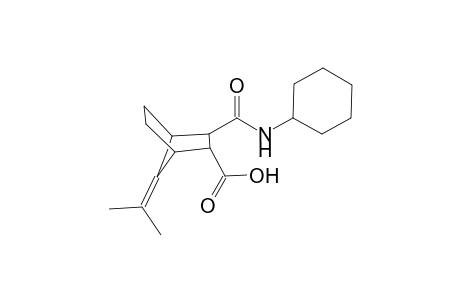 3-[(cyclohexylamino)carbonyl]-7-(1-methylethylidene)bicyclo[2.2.1]heptane-2-carboxylic acid