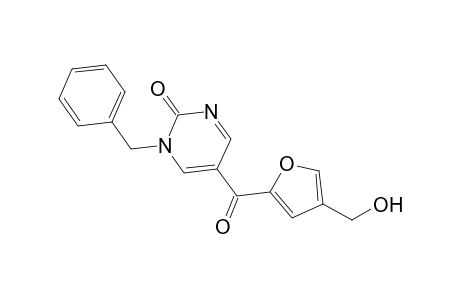 1-Benzyl-5-(4'-hydroxymethyl-2'-furoyl)-2(1H)-pyrimidinone