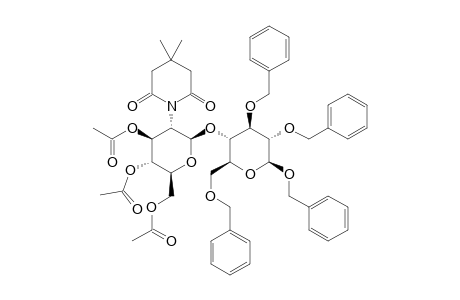 BENZYL-3,4,6-TRI-O-ACETYL-2-DEOXY-2-(3,3-DIMETHYLGLUTARIMIDO)-BETA-D-GLUCOPYRANOSYL-(1->4)-2,3,6-TRI-O-BENZYL-BETA-D-GLUCOPYRANOSIDE