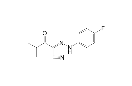 Pentanenitrile, 2-(4-fluorophenylhydrazono)-4-methyl-3-oxo-