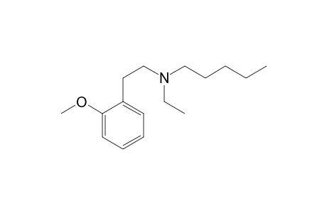 N-Ethyl-N-pentyl-2-methoxyphenethylamine