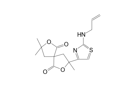 3-(2-(allylamino)thiazol-4-yl)-3,8,8-trimethyl-2,7-dioxaspiro[4.4]nonane-1,6-dione