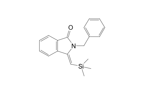 (Z)-2-Benzyl-3-[(trimethylsilyl)methylidene]-2,3-dihydro-1H-isoindol-1-one