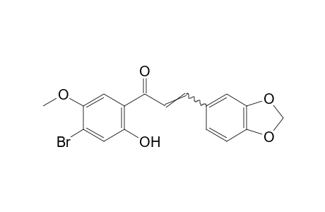 4'-bromo-2'-hydroxy-5'-methoxy-3,4-(methylenedioxy)chalcone