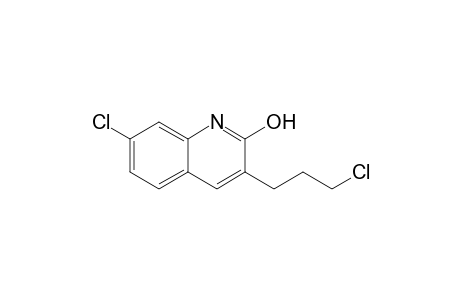 7-Chloranyl-3-(3-chloranylpropyl)-1H-quinolin-2-one