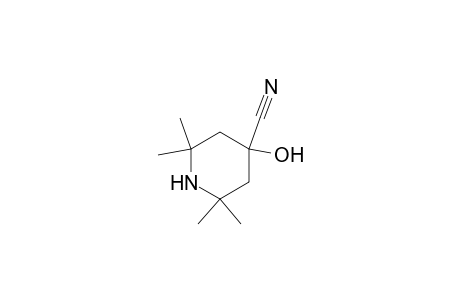 2,2,6,6-tetramethyl-4-oxidanyl-piperidine-4-carbonitrile