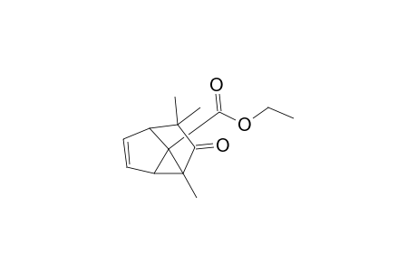 Ethyl 2,4,4-trimethyl-3-oxotricyclo[3.3.0.0(2,8)]oct-6-ene-1-carboxylate