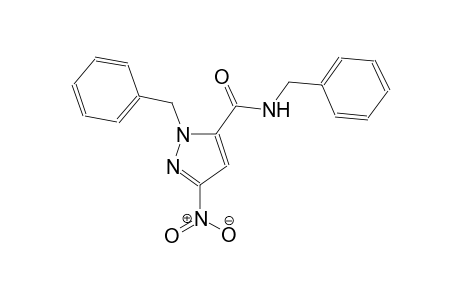 N,1-dibenzyl-3-nitro-1H-pyrazole-5-carboxamide