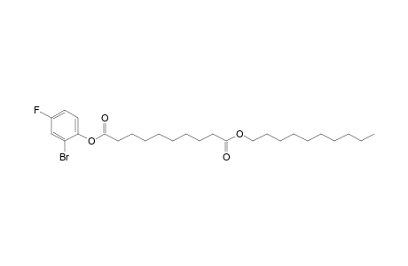 Sebacic acid, 2-bromo-4-fluorophenyl decyl ester