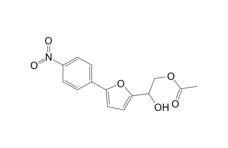 2-Hydroxy-2-(5-(4-nitrophenyl)furan-2-yl)ethyl acetate