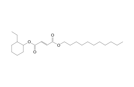 Fumaric acid, 2-ethylcyclohexyl undecyl ester