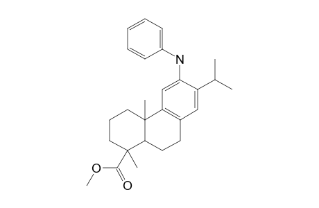Methyl 12-[phenylamino]-dehydroabietate