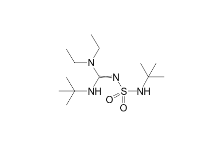 3-tert-Butyl-2-(tert-butyl-sulfamoyl)-1,1-diethyl-guanidine