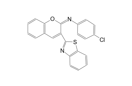 benzenamine, N-[(2E)-3-(2-benzothiazolyl)-2H-1-benzopyran-2-ylidene]-4-chloro-